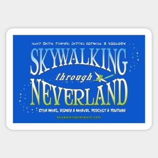 Skywalking Through Neverland Logo Tee Sticker